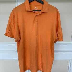 Peter Millar Men's Seaside Wash Short Sleeve Polo Medium